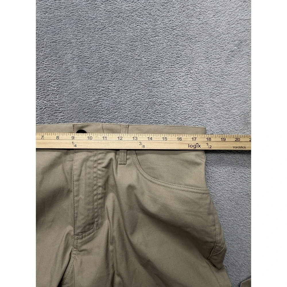 Oakley Pants Mens Measured 36x33 Beige Chino Slim Fit Canvas‎ Pockets Straight